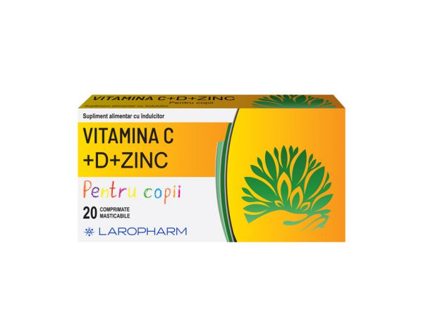 Vitamina C + D + Zinc pentru Copii 5944756401733